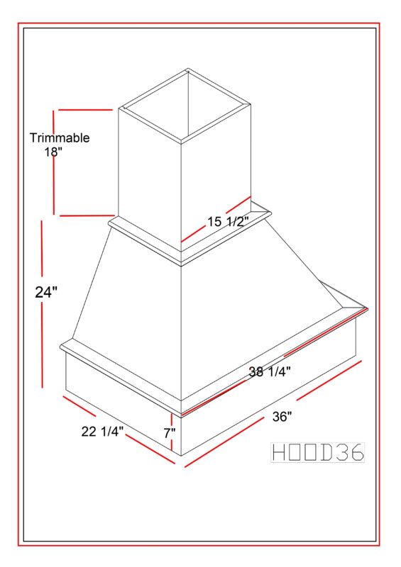 CAMPANA DE MADERA – Blanco Shaker