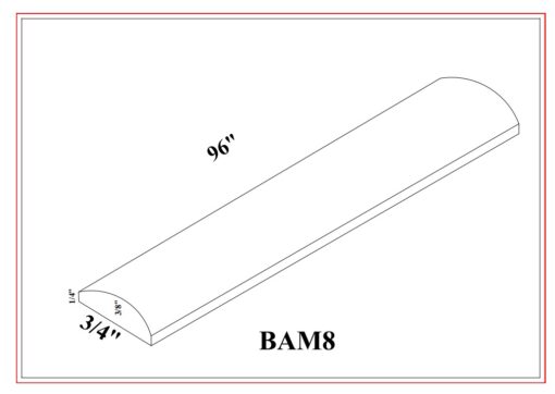 SIMPLE BATTEN MOLDING – Shaker White