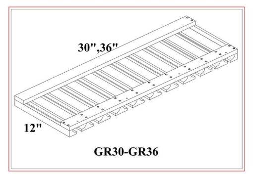 Glass Rack – Shaker Gray