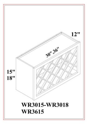 WINE RACK – Shaker Gray