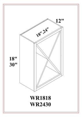 WINE RACK CUBE- Shaker Gray