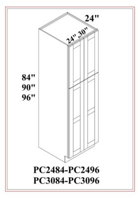 TALL PANTRY – DOUBLE DOOR
