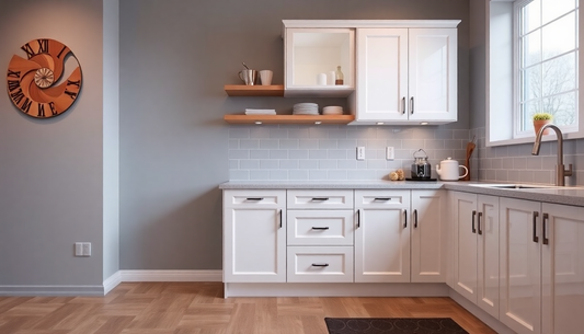 base white cabinet