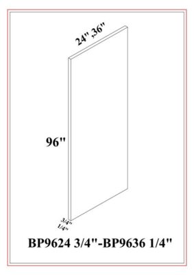 PANEL DE CONTRACHAPADO ACABADO – Blanco Shaker