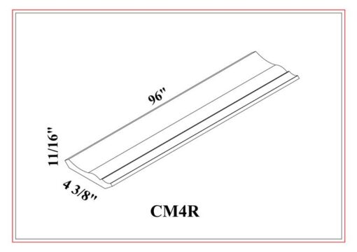 MOLDURA DE CORONA – Blanco Shaker