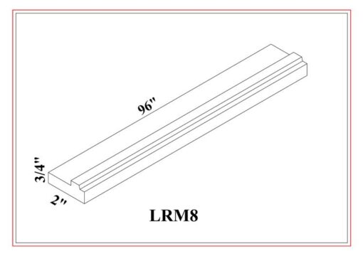 MOLDURA PARA TREN LIGERO – Gris Shaker